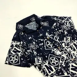 پیراهن هاوایی طرح ستاره 13470