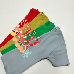 تیشرت و شلوارک پسرانه طرح خرچنگ 13597