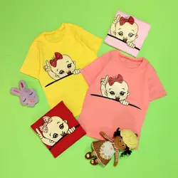 تیشرت دخترونه طرح نی نی 11930