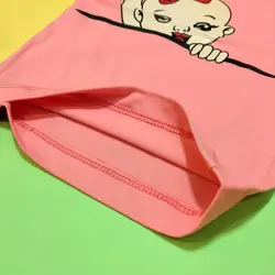 تیشرت دخترونه طرح نی نی 11930