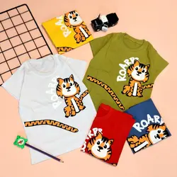 تی شرت طرح گربه پسرانه 11828