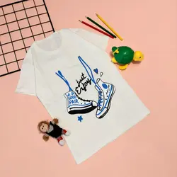 تی شرت پسرانه طرح کفش11716