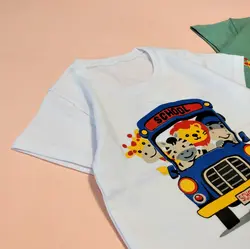 تی شرت طرح حیوانات پسرانه 11621