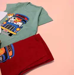 تی شرت طرح حیوانات پسرانه 11621