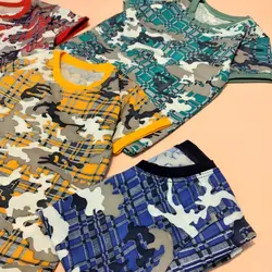 تیشرت طرح چیریکی پسرانه 11594