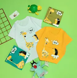 تیشرت اسپرت طرح زرافه 12000