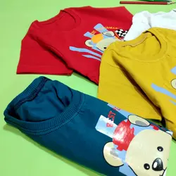 تیشرت  خرس موتور سوار 12028