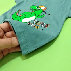 تیشرت پسرانه طرح دایناسور 12050