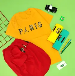 تیشرت تک paris 12104