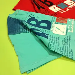 تی شرت پسرانه سایز بزرگ 12123AB