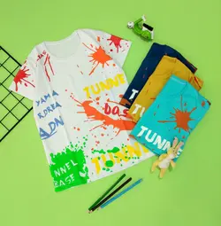 تی شرت آبرنگی پسرانه12154