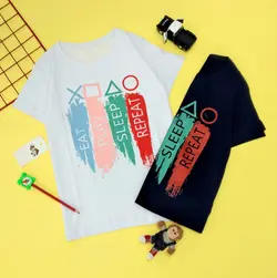 تی شرت پسرانه رنگی 12304