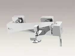 شیر حمام ریسکو مدل اسکرو کروم