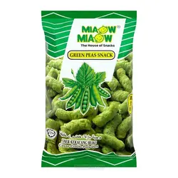 اسنک میو میو با طعم نخود سبز _ MIAOW MIAOW