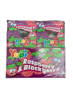 پاستیل یوپی با طعم میوه های قرمز طرح تمشک Yupi