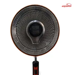 بخاری فن دارهالوژنی ارشیا مدلclassic 3*1Aمشکی نارنجی