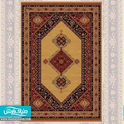 فرش طرح گبه برند برلیان کلکسیون بلوچ کد BA001۲