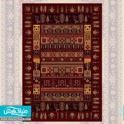 فرش طرح گبه برند برلیان کلکسیون بلوچ کد BA004