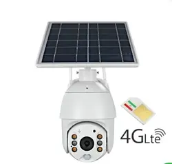 دوربین مداربسته خورشیدی سیم کارتی چرخشی 4G