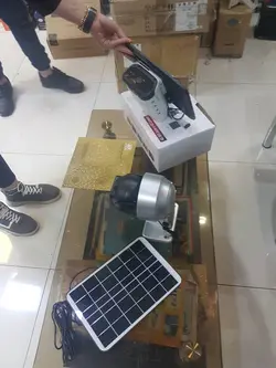 دوربین خورشیدی سیم کارتی مدل 4