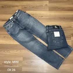 شلوار جین راسته طرح ck