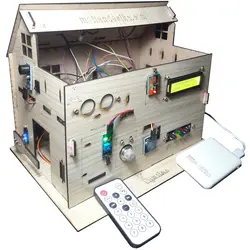 ماکت آماده خانه هوشمند مهندسیکا مدل ریموت کنترلی Smart-022