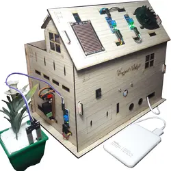 ماکت آماده خانه هوشمند مهندسیکا مدل ریموت کنترلی Smart-022