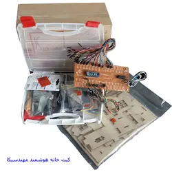 کیت ماژولار خانه هوشمند مهندسیکا مدل ریموت کنترلی IoT home-022