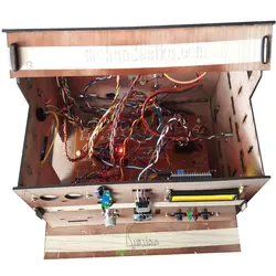 ماکت خانه هوشمند مهندسیکا (مونتاژ شده) مدل کنترل موبایل Blutooth-022