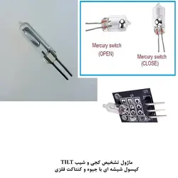 ماژول حسگر تشخیص شیب با رله مهندسیکا مدل TILTswitch