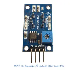 ماژول تشخیص نشتی گاز شهری با رله مهندسیکا مدل GAS module