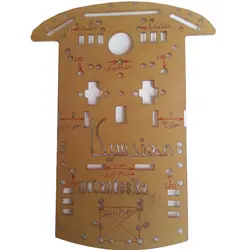 کیت سرگرمی رباتیک ، ربات مونتاژ شده کنترل از راه دور بیسیم دو چرخ مدل 2W-MRobot