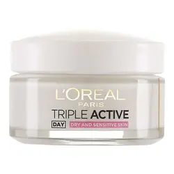 کرم آبرسان لورآل پوست خشک و حساس مدل Triple Active