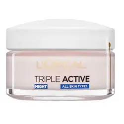کرم شب آبرسان لورآل مناسب همه پوست ها مدل Triple Active