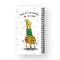 دفتر 100برگ اروپایی - فنر دوبل - مدل یار قد بلند