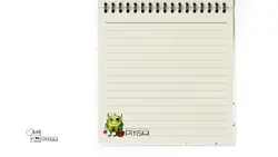 اقای سایمون - دفتر خشتی کوچک 100 برگ - فنر دوبل - پیتیش