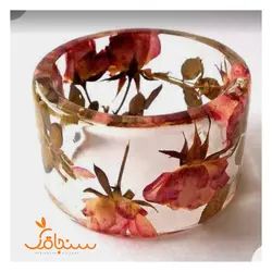 غنچه ساناز پرس شده نارنجی(۵ عددی) - فروشگاه گل خشک سنجاقک