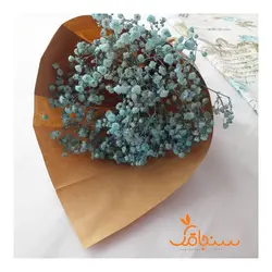 دسته‌گل ژیپسوفیلا رنگی(متوسط) - فروشگاه گل خشک سنجاقک
