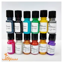 رنگ رزین اپوکسی خمیری صدفی ۱۰ میلی لیتر - فروشگاه گل خشک سنجاقک