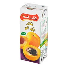 آبمیوه تکدانه زردآلو