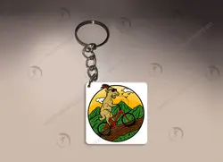 جاسوئیچی طرح بز دوچرخه سوار کدA793