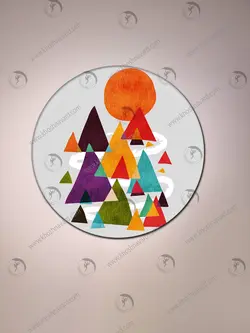 پیکسل با طرح کوهستان  کدA549