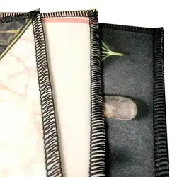 فرشینه مخمل طرح گل آفتابگردان كد 0008