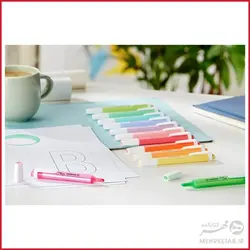هایلایتر سویینگ کول استابیلو بسته 18 عددی  Highlighter STABILO Swing Cool Desk Set of 18  Neon & Pastel