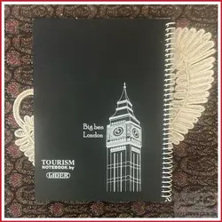 دفتر سیمی 100 برگ لیدر