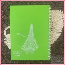 دفتر سیمی 100 برگ لیدر