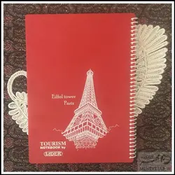 دفتر سیمی 100 برگ لیدر