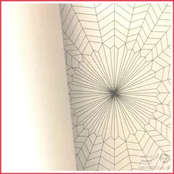 کتاب رنگ آمیزی هنر درمانی art therapy geometric