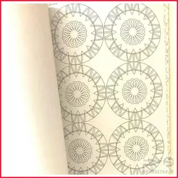 کتاب رنگ آمیزی هنر درمانی art therapy geometric
