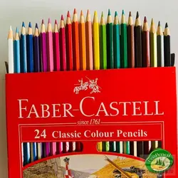 مداد رنگی ۲۴ رنگ فابر کاستل Faber Castell